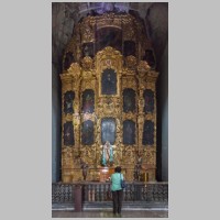 Mexico, Foto Diego Delso, Wikipedia, Altar y Retablo del Divino Salvador.JPG